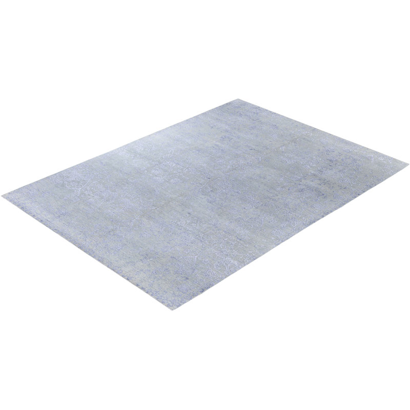 Overdyed One-of-a-Kind 8' 10" X 12' 1" Hand Knotted Area Rug