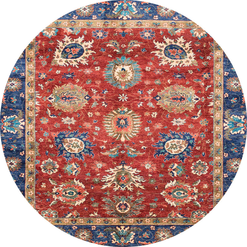 Oriental Indoor Rug, Round 6'