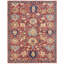 Handmade Wool Floral and Oriental Area Rug-2084081892