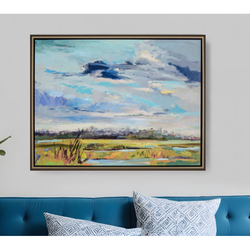 Art mural Marsh Skies