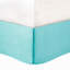 Ensemble de couette 7 pièces en satin de coton brodé, motif côtier corail, format King californien