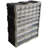 Stalwart Small Parts Organizer - 39-Drawer Desktop or Wall Storage Drawers for Organizing Hardware, Crafts, Garage, or Classroom