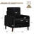 Stylish Upholstered Fabric Accent Chair with Sturdy Solid Wood Legs-895541235