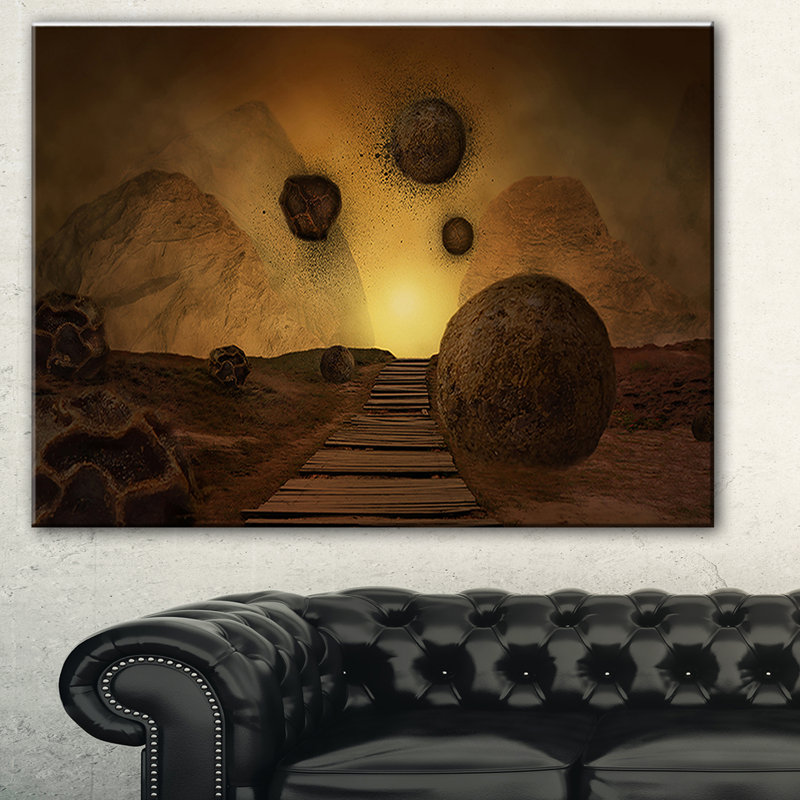 « pierres from space », impression sur toile, H 20 po x l 20 po x P 1 po