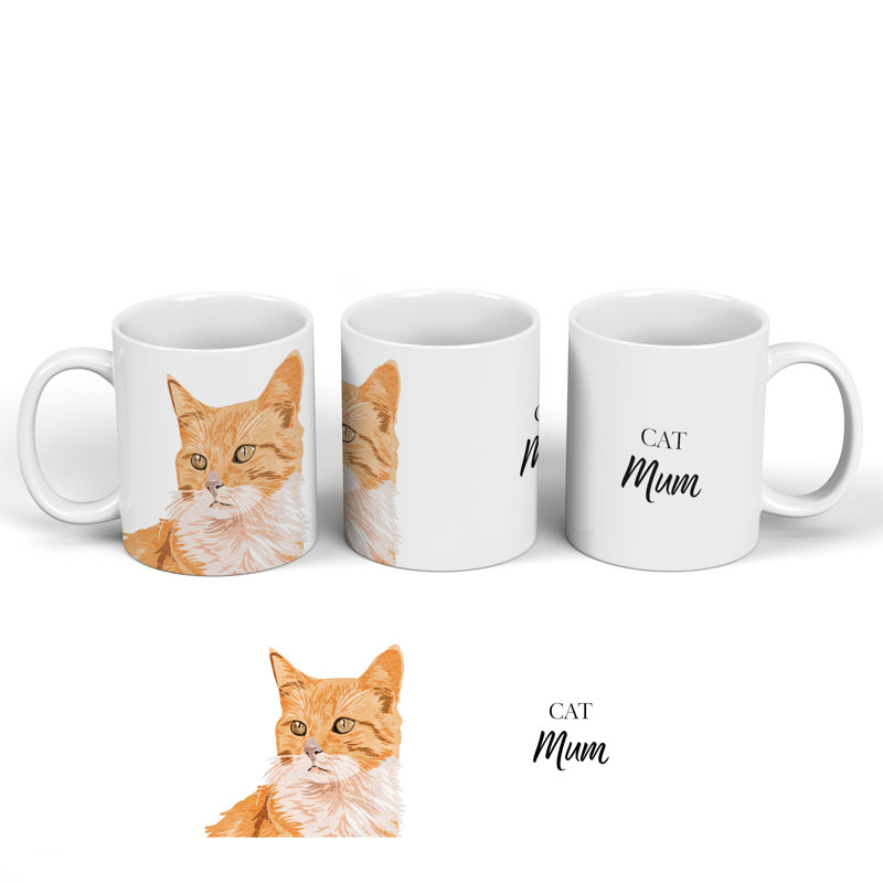 Vivid Squid Wholesale Ceramic Coffee Mug