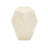 19" Shell Handmade Side Accent Table Drum End Table,White