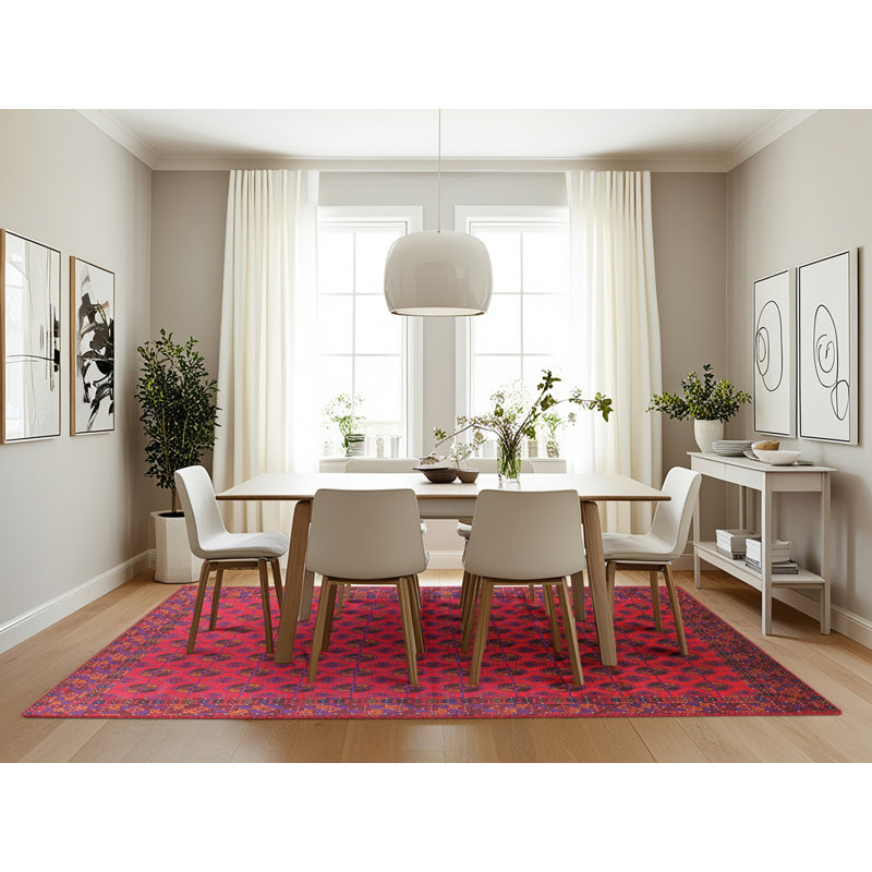 Tapis rouge Hartington, Rectangle 7 pi x 10 pi