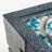 20" Propane Gas Fire Pit Table, 50000 BTU Square Concrete Fire Pit For Outside Patio Deck Garden Backyard-Light Grey-Blue