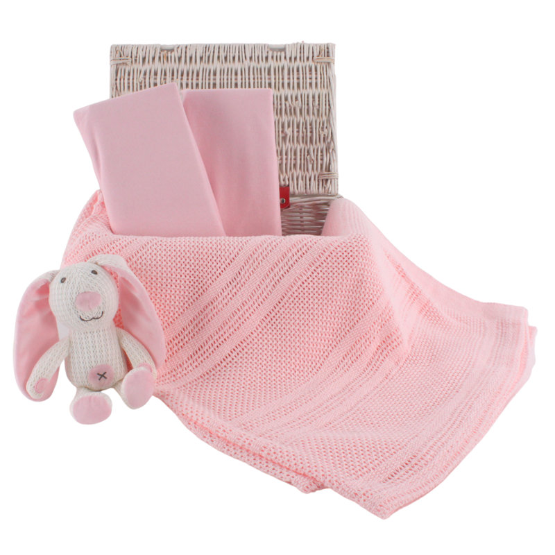 Jarratt 3 - Piece Cot Bedding Set, Pink
