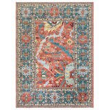New Turkmen Afghan One-of-a-Kind Rectangle 9' X 11'8" Area Rug