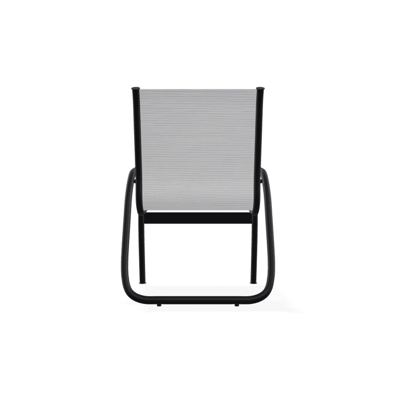 Fauteuil de patio Gardenella, Noir texturé, Ormeau