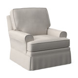 Belmont Boucle Cotton Swivel Armchair