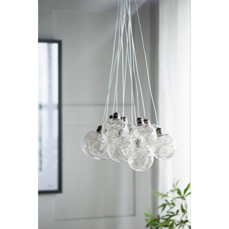 Isander 18 - Light LED Cluster Pendant, 41" H x 21.5" W x 18" D
