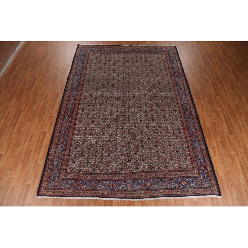 Tapis rétro à motif géométrique rétro