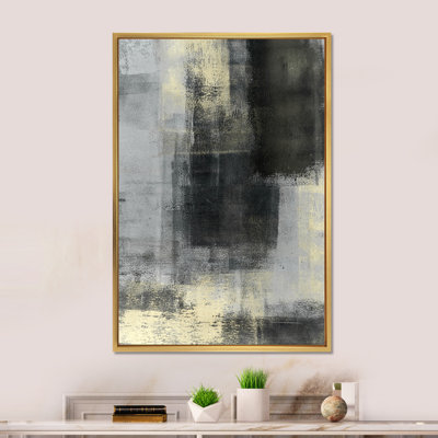 Art moderne gris et bleu II 2FDP47774