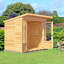 Avance Pent 7 ft x 5 ft Shiplap Summerhouse