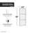 Anzzi Series 34 In. X 78 In. Fixed Frameless Shower Door With Tsunami Guard Tempered Clear Glass-111734889