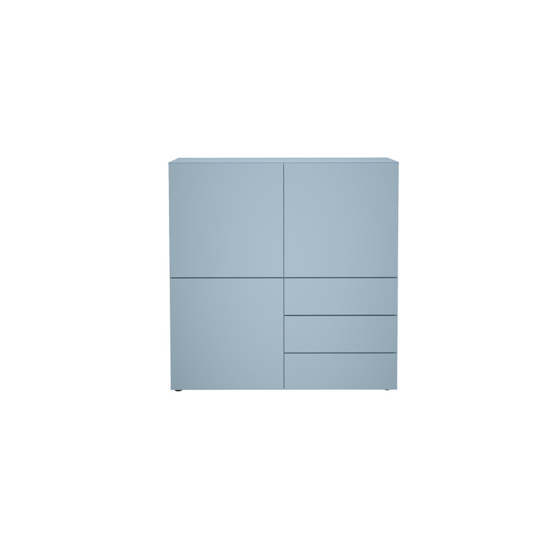 Kuziva 99cm W 3 - Drawer Chest of Drawers