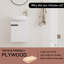 Ensemble de meuble-lavabo simple 17,14 po avec plateau en céramique Shadin