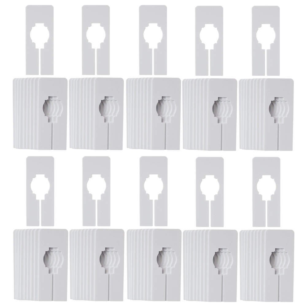 Kinner Plastic / Acrylic Size Dividers (Set of 100) Symple Stuff 