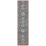 Wool Area Rug in Blue