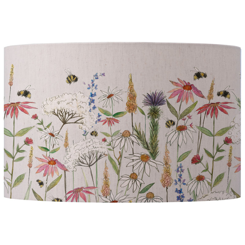 Hermione Cotton, Multicoloured Beige, 21cm H x 30cm W x 30cm D