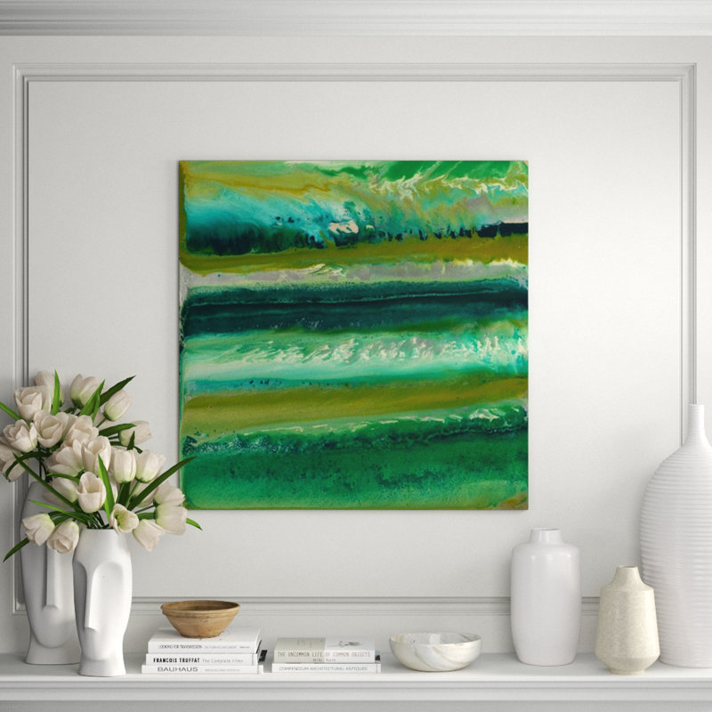 Trifle I Painting by Danielle Davis, Outdoor, 36" H x 36" Wx 1.5" D