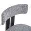 Chaises de salle à manger rembourrées sans accoudoirs avec pieds en métal (ensemble de 2)-195033269-195033270
