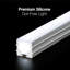 Satin 1cm H Outdoor Bulkhead Light