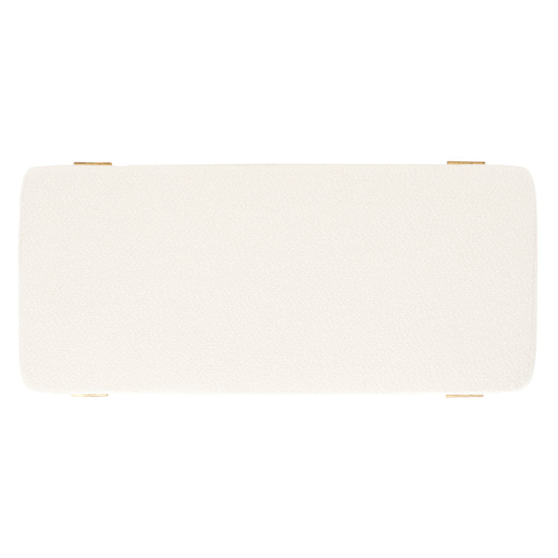 Jessa Boucle Bench, Brass
