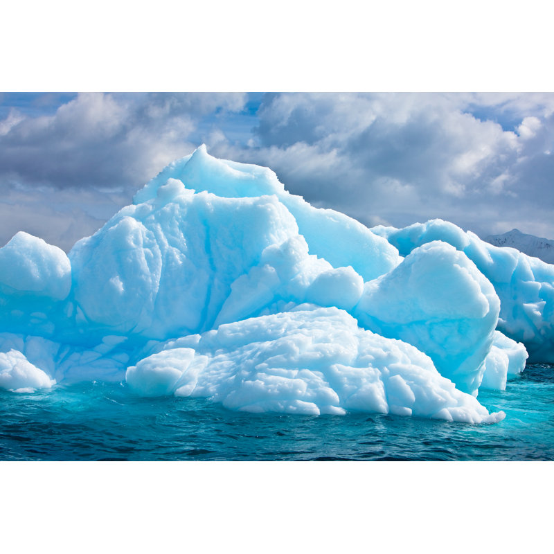 Iceberg en Antarctique par Mof, H 8 po x l 12 po