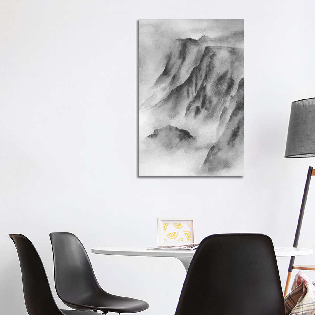 Mountain Mist von Melissa Selmin - Galerie-verpackte Leinwand Giclée