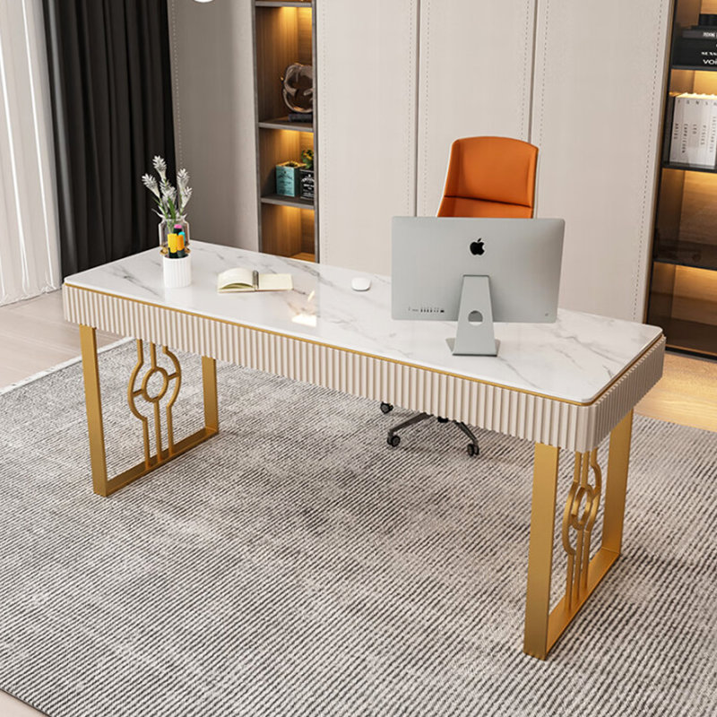 Bureau de luxe simple et simple pour la chambre à coucher, H 29,53 po x l 70,87 po x P 23,62 po