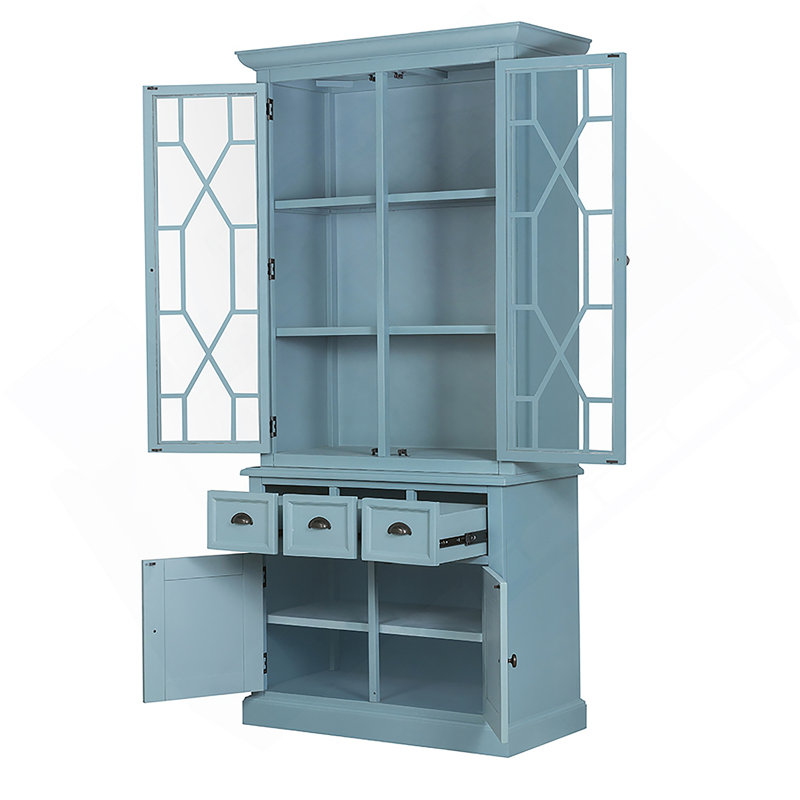39.4x18x83" Cabinet / Credenzas, Blue
