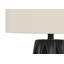 Lighting, 25"H, Table Lamp, Black Ceramic, Ivory / Cream Shade, Contemporary