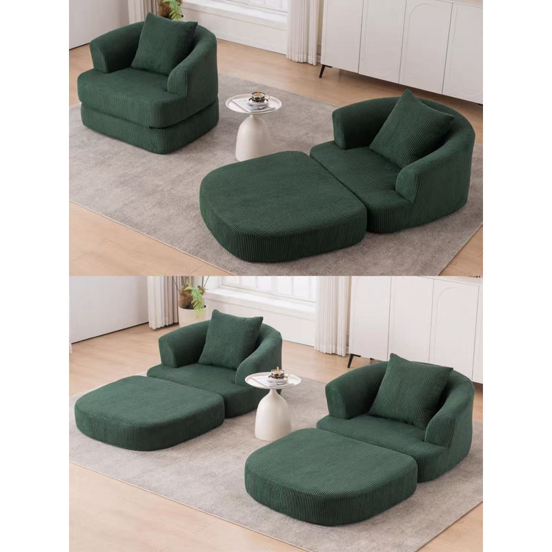 Fauteuil inclinable pliable, Vert