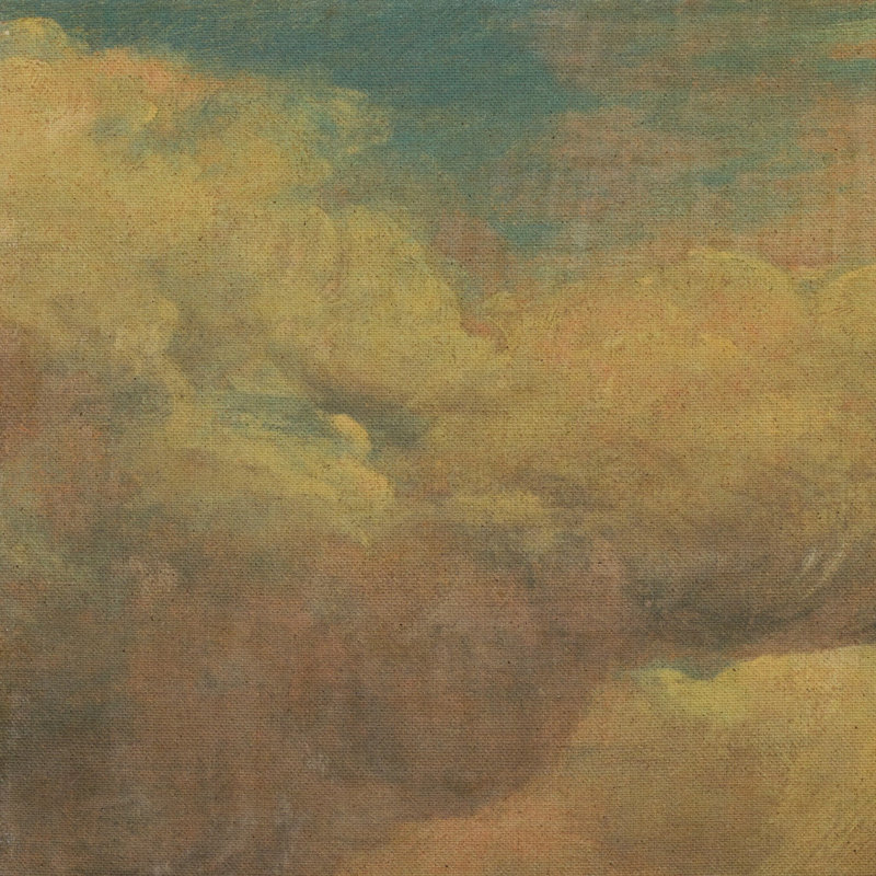 Cloud Study, 1821 by John Constable, 18"H x 24"W