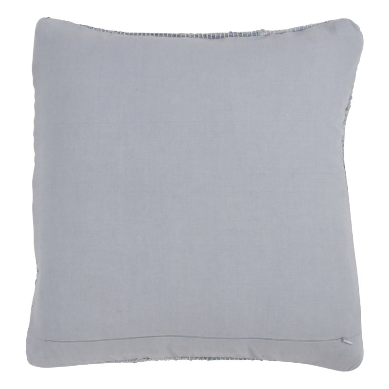  Oreiller carré en coton, Polyester / bourre de polyester