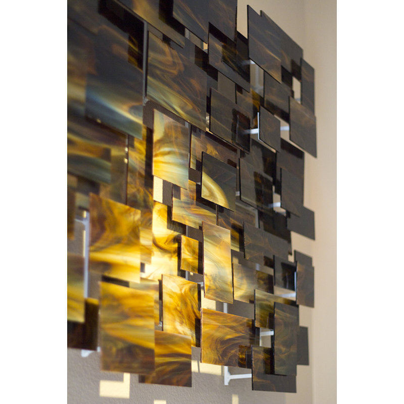 Cosmos Handmade Wall Decor, 44" H x 71" W x 4" D