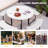 Nyahlee 4 - Person Patio Dining Set with Round Table-1383342981