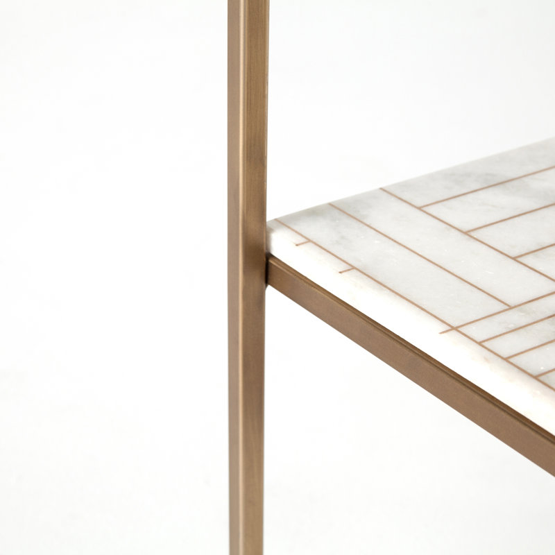 Piet Marble End Table