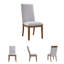 Franceska Side Chair in Brown