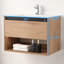 Meuble-lavabo flottant 30 po avec lavabo mural Khaleia-694139381-694139371