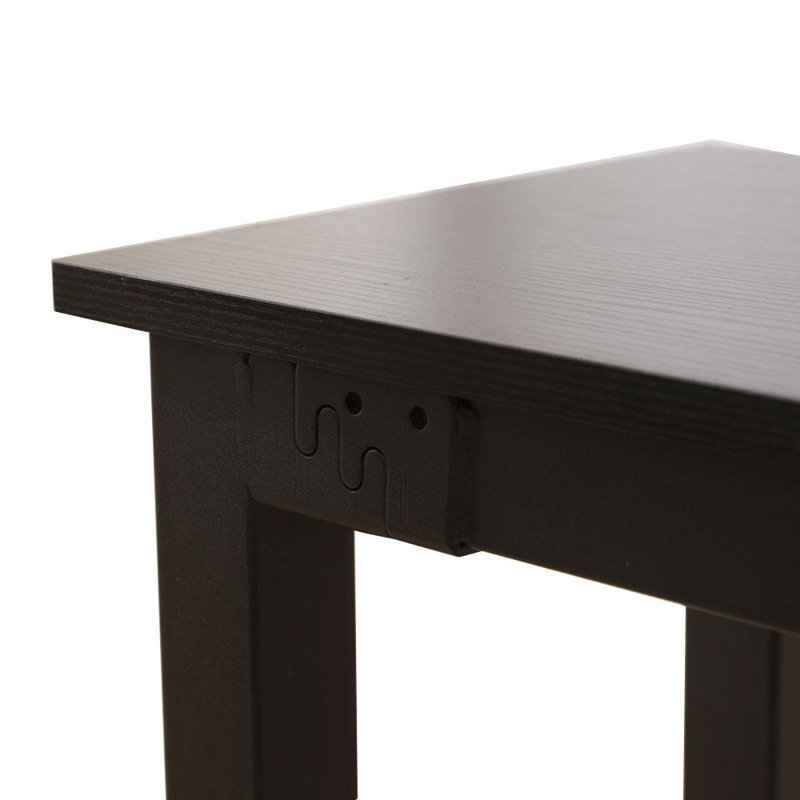 Ensemble repas 3 pièces Trindle, Noir