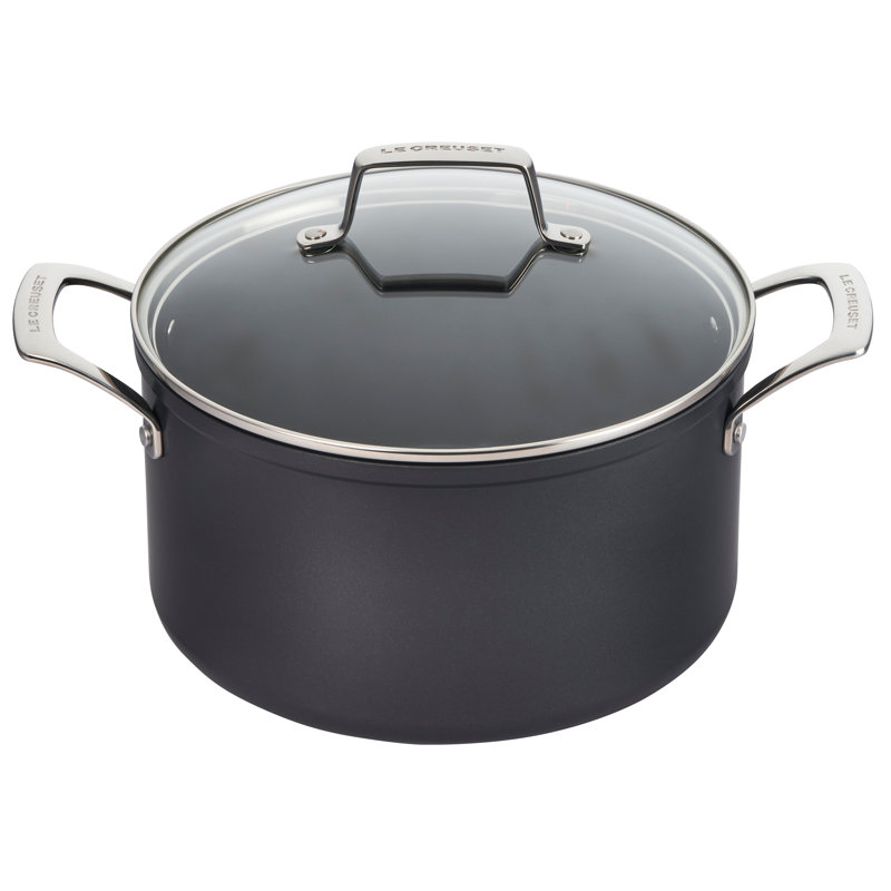 Le Creuset 6.3 qt. Essential Non-Stick Stockpot with Lid