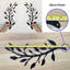 Décoration murale 2 pièces feuille d'arbre en métal-2032702485