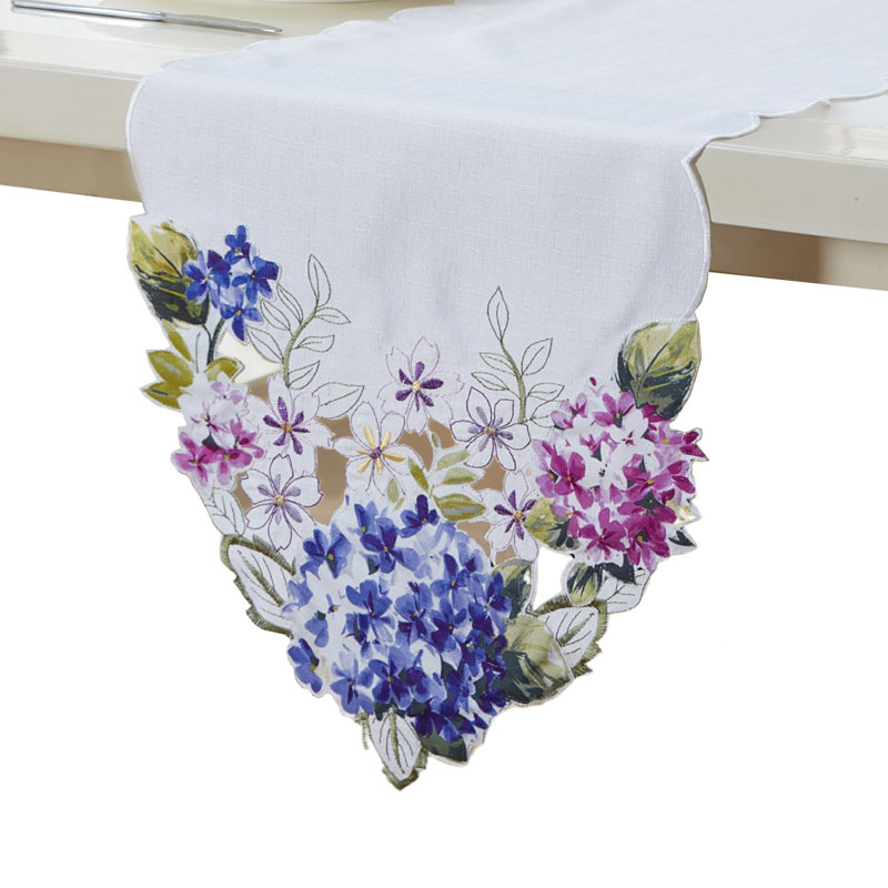 Chemin de table Ojour Spring Hydrangea