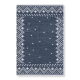 Moroccan Area Rug in Dark Navy