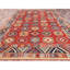 Tapis rouge en laine noué à la main de style afghan 10 pi x 13 pi 10 po AA9DB789FB8145788916D06543D23A45