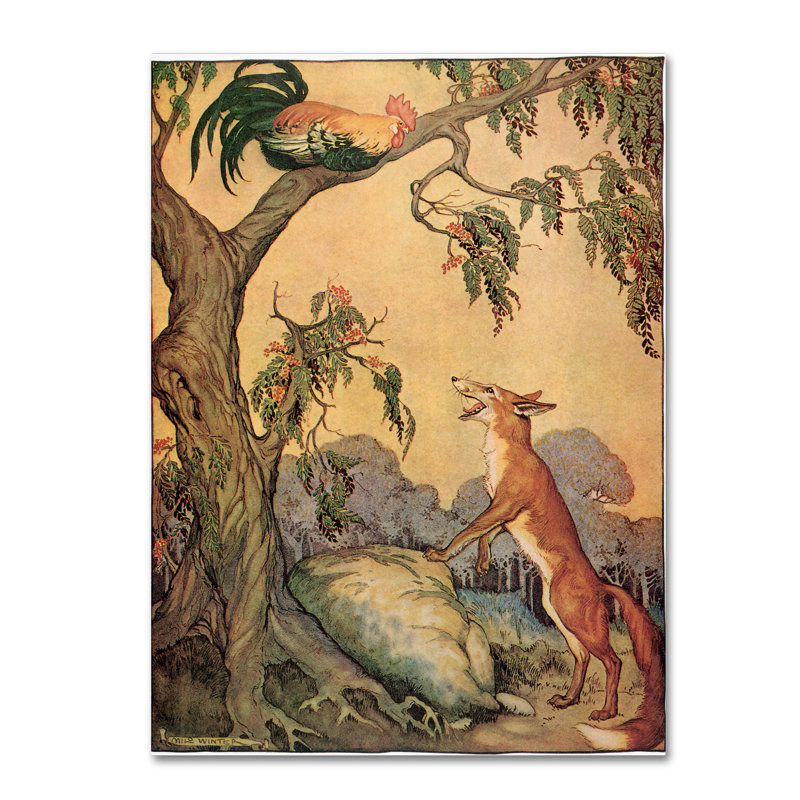 « ca fée 11 », reproduction de peinture à l’acrylique sur toile tendue, H 32 po x l 24 po